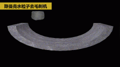 斯曼克磨粒流全新力作！水粒子去毛刺機！