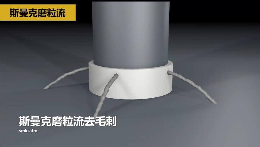磨粒流清理液壓柱塞泵元件內孔毛刺