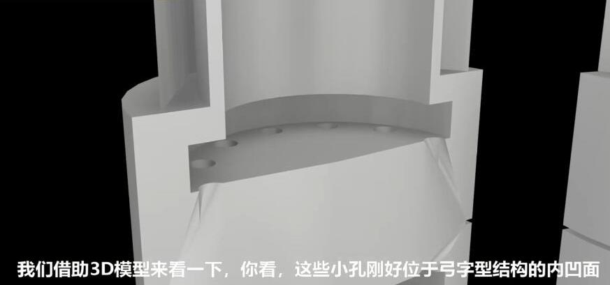 人工看不容易看到的深內(nèi)孔毛刺，磨粒流拋光機(jī)如何去毛刺